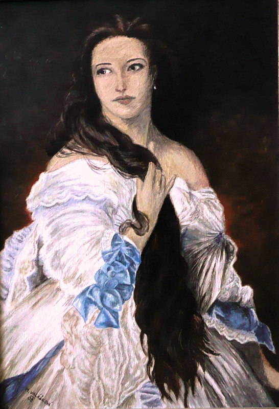 Portrét mme Rimskij Korsakov
