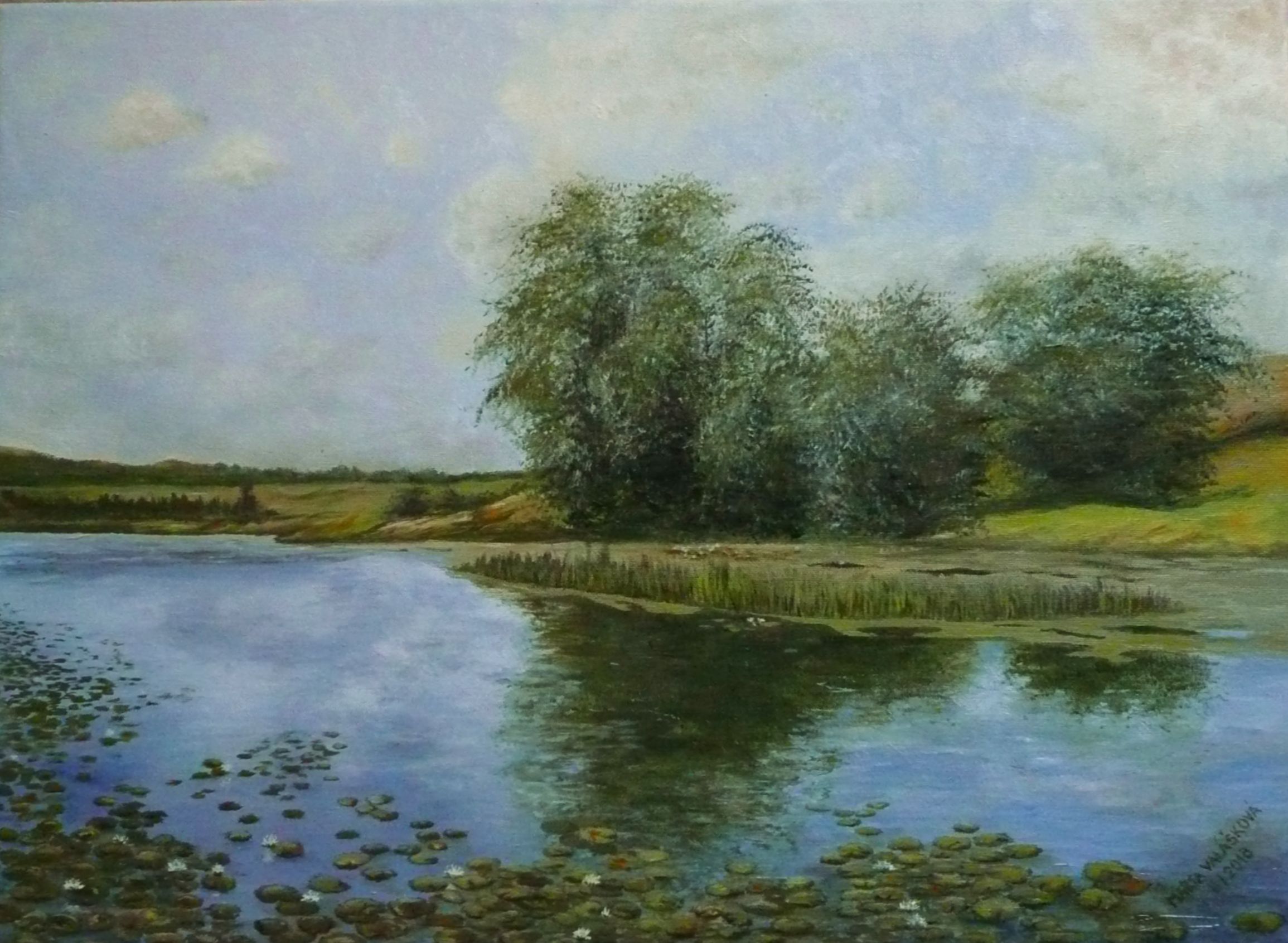 Řeka v poledne